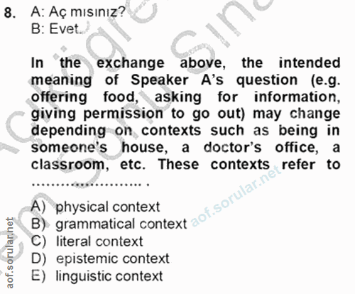 Soru 8
