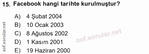 Soru 15