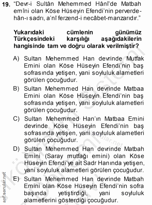 Soru 19