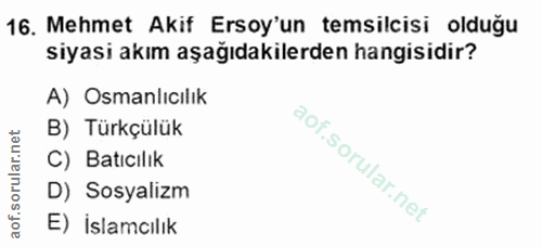 Soru 16