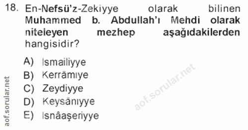Soru 18