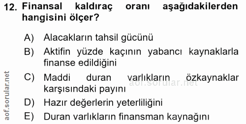 Soru 12