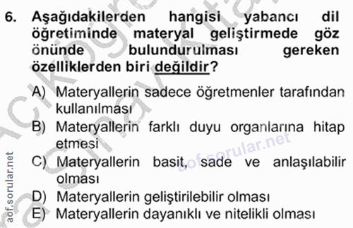 Soru 6