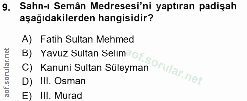 Soru 9