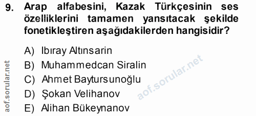 Soru 9