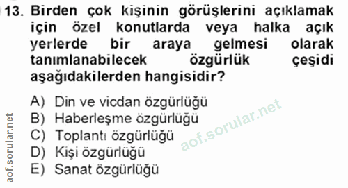 Soru 13