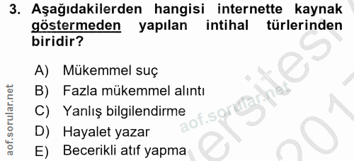 Soru 3