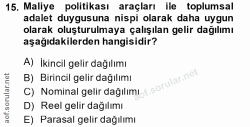 Soru 15