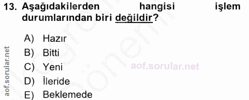 Soru 13
