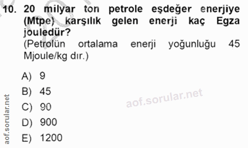 Soru 10