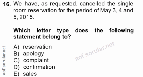 Soru 16