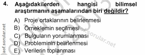 Soru 4