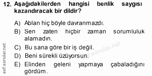 Soru 12