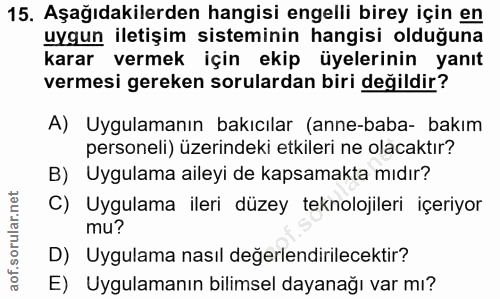 Soru 15