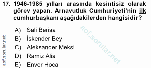 Soru 17