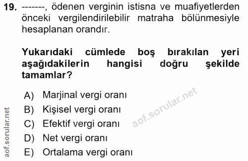 Soru 19