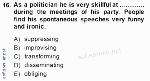 Soru 16