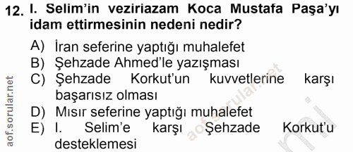 Soru 12