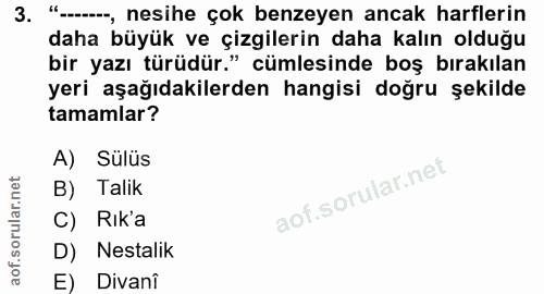Soru 3