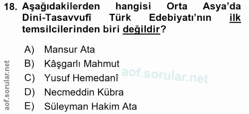 Soru 18