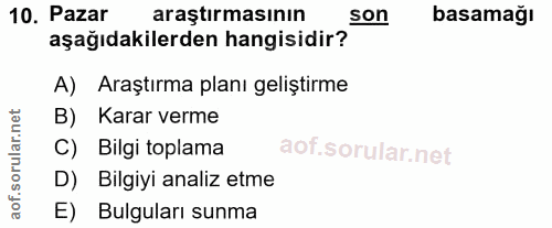 Soru 10