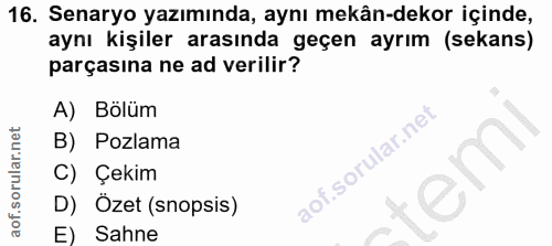 Soru 16