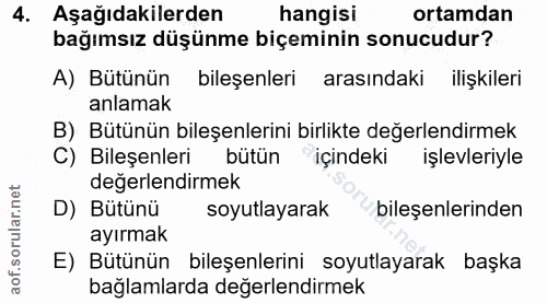 Soru 4