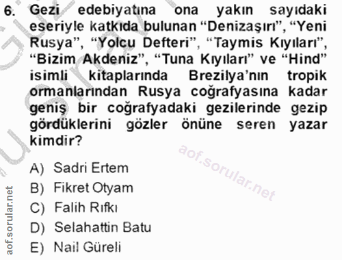 Soru 6