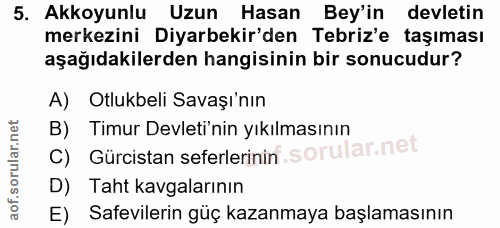 Soru 5
