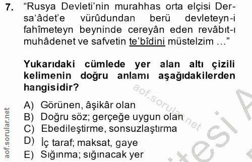 Soru 7