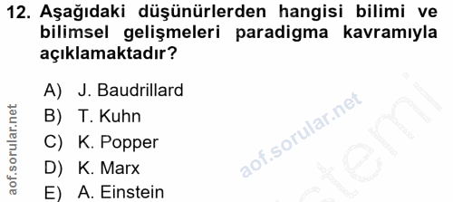 Soru 12