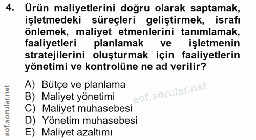 Soru 4