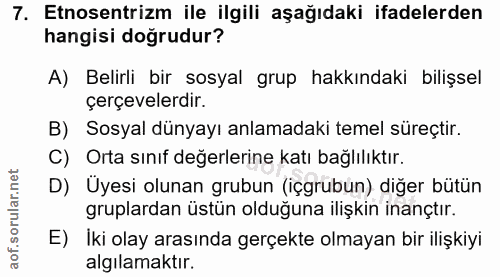 Soru 7