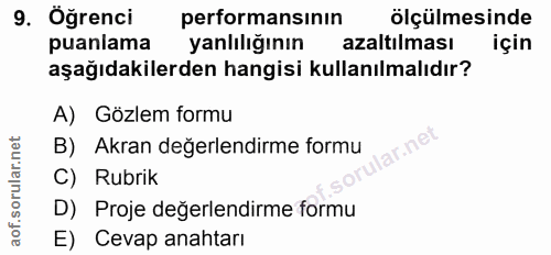 Soru 9