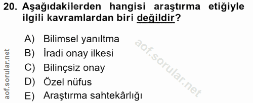 Soru 20