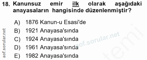 Soru 18