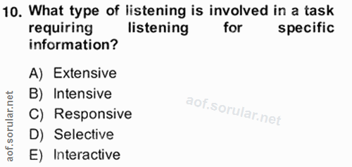 Soru 10