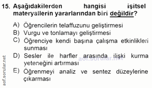 Soru 15