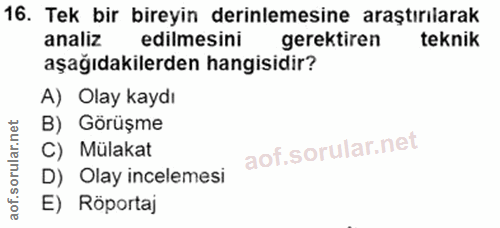 Soru 16