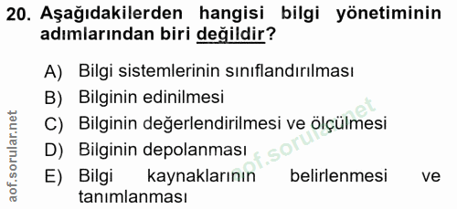 Soru 20