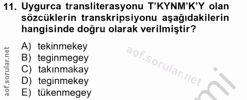 Soru 11