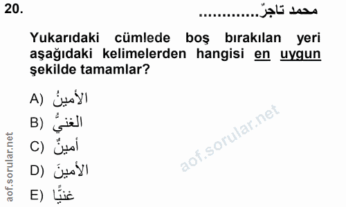 Soru 20