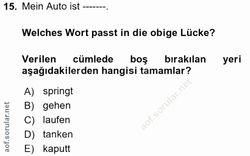 Soru 15