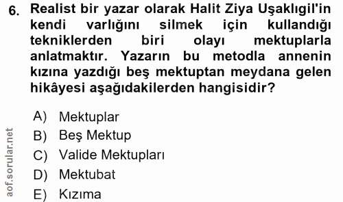 Soru 6