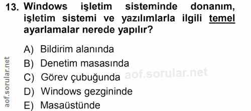 Soru 13