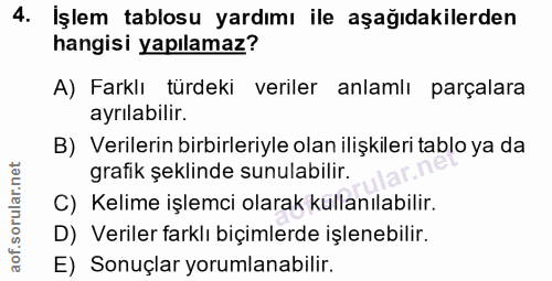 Soru 4