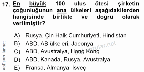 Soru 17