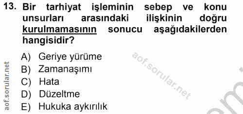 Soru 13