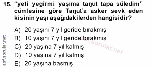 Soru 15