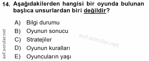 Soru 14